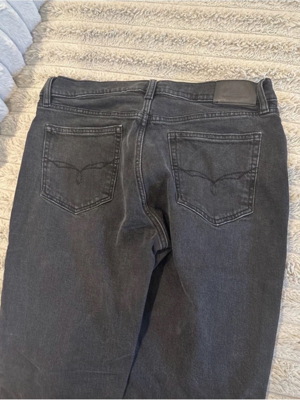 Lauren Ralph Lauren‎ Black Straight-Leg Jeans - Picture 5 of 9